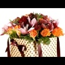Коробка с цветами Бархат