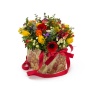 Коробка с цветами Полотно акварели